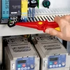 Knipex VDE műanyag félkerekcsőrű fogó 220 mm