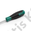 SATA csavarhúzó lapos 6x200mm kétkomponensű nyél