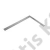 SATA inox lakatos derékszög 610x305mm (mm/col)