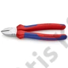 Knipex oldalcsípő fogó krómozott 180 mm (bliszter)