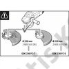 Bosch GDE 230 FC-S porelszívó adapter