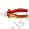 Knipex VDE oldalcsípő fogó 140mm (bliszter)