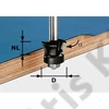 Festool Élletörés-szintbemaró, szár 8 mm HW S8 D24/0° +45°