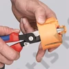 Knipex multifunkciós villanyszerelő fogó feketére foszfátozott, mártott nyél 200 mm
