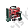 Metabo BS 18 Set Akkus fúrócsavarozó
