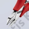 Knipex elektronikai oldalcsípő fogó mártott nyél 115 mm