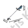 Bosch GRT 18V-33 fűkasza (akku és töltő nélkül), karton