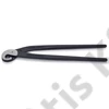 Knipex csempelyukasztó fogó (papagájcsőrű fogó) feketére foszfátozott 200 mm