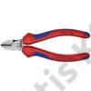Knipex Oldalcsípőfogó feketére foszfátozott 140 mm