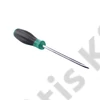 SATA csavarhúzó lapos 6x200mm kétkomponensű nyél