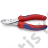 Knipex erőkímélő oldalcsípő fogó krómozott, többkomponensű nyél 160mm