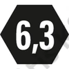 Gedore bitfej készlet 1/4
