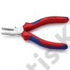 Knipex laposfogó többkomponensű nyél, krómozott 140 mm