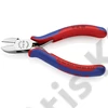 Knipex elektronikai oldalcsípő fogó többkomponensű nyél 130 mm