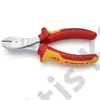 Knipex erősített oldalcsípő fogó VDE 160mm