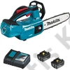 Makita DUC254RTE 18V LXT Li-Ion láncfűrész 25cm. 3/8. 1.1mm 2x5.0Ah