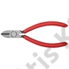Knipex Oldalcsípőfogó feketére foszfátozott 125 mm