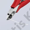 Knipex elektronikai oldalcsípő fogó mártott nyél 115 mm