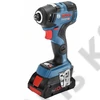 Bosch GDR 18V-200 C akkus ütvecsavarozó (2x4.0Ah ProCORE) L-Boxx-ban