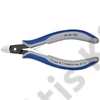 Knipex Precíziós-elektronikai oldalcsípőfogó barnított 125 mm