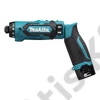 Makita DF012DSE 7.2V Li-Ion csavarbehajtó 2x1.5Ah akkuval