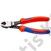 Knipex erőkímélő oldalcsípő fogó feketére foszfátozott, többkomponensű nyél 180 mm