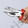 Knipex Sarokvágó olló műanyag- és gumiprofilokhoz krómozott 215 mm