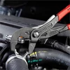 Knipex tömlőbilincs fogó rögzítővel mártott nyél, szürkére foszfátozott 250 mm