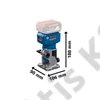 Bosch GLF 18V-8 Professional Akkus élmaró kartondobozban