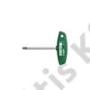 Wiha T-markolatú torxkulcs TORX MagicSpring matt krómozású T9 (27964)