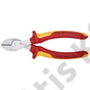 Knipex X-Cut Kompakt oldalcsípő fogó nagy áttételű krómozott VDE 160 mm (bliszter)
