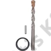 Bosch SDS-Max körkivágó központosító fúrószár 11.5x136mm + rögzítőcsap, gumigyűrű