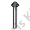 Ruko UC kúpsüllyesztő 25.0mm HSS RUnaTEC 90° négyélű, háromlap szár