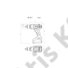 Metabo SB 18 LT akkus ütvefúró-csavarbehajtó 1x2.0Ah, 1x5.2Ah, ASC 55, metaBOX