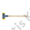 Wiha Cserélhető fejű kalapács, visszaütésmentes Hickory fanyéllel, kerek kalapácsfejjel 50, 385 mm (02097)
