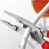 Knipex multifunkciós villanyszerelő fogó feketére foszfátozott, mártott nyél 200 mm