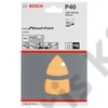 Bosch Expert C470 tépőzáras csiszolópapír delta, fához&festékhez, 10 db 102x6