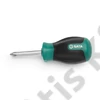 SATA csavarhúzó PH2x38mm kétkomponensű nyél