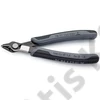 Knipex elektronikai oldalcsípő fogó Super Knips ESD többkomponensű nyél barnított 125 mm