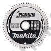 Makita merülő körfűrészlap 165x20mm Z60 MDF(TCG)
