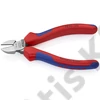 Knipex Oldalcsípőfogó feketére foszfátozott 140 mm