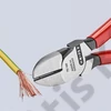 Knipex Oldalcsípőfogó feketére foszfátozott 160 mm