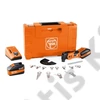 Fein MultiMaster AMM 700 1.7 Q Autoglas akkus oszcilláló gép 2x18V/6.0Ah akku +töltő +tartozék készlet, koffer