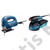 Bosch GST 8000 E szúrófűrész + GEX 125-1 AE excentercsiszoló + szúrófűrészlap készlet