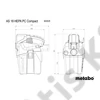Metabo AS 18 HEPA PC Compact akkus porszívó alapgép (akku és töltő nélkül)