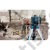 Bosch GRL 400H forgólézer, állvány, mérőléc, lézervevő kofferben