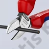 Knipex Oldalcsípőfogó feketére foszfátozott 140 mm