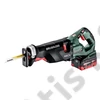 Metabo SSEP 18 LTX BL MVT akkus kardfűrész 18V 2x LiHD, töltő ASC 145, metaBOX 165 L