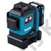 Makita SK700D 12Vmax CXT Li-ion 3x teljes vonallézer piros (akku és töltő nélkül)