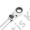 SATA csuklós racsnis csillag-villáskulcs 20mm reteszelhető